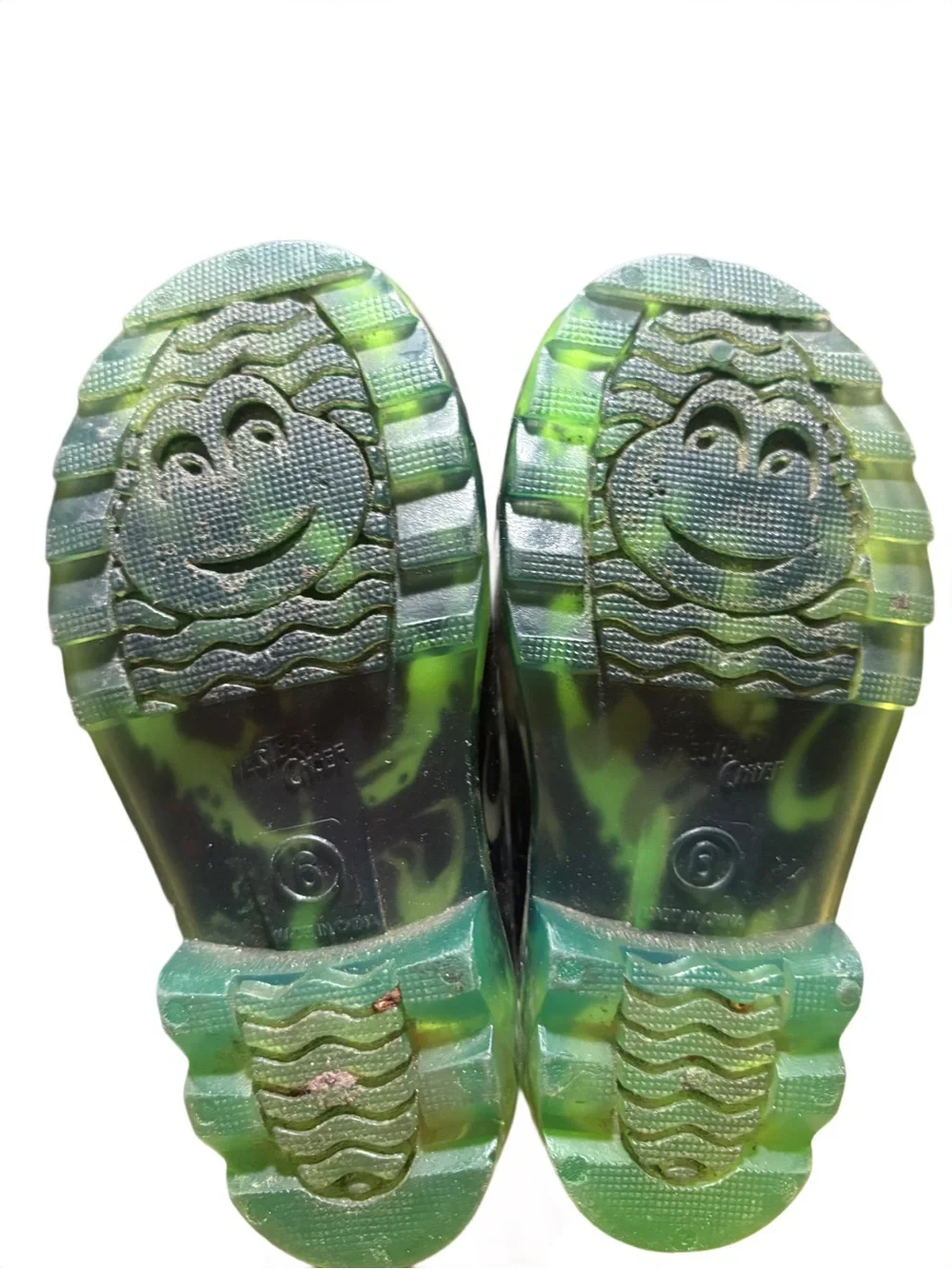 Western Chief Wade Dino Rain Boots - Toddler Size 6